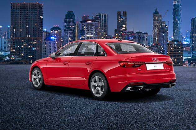 Audi A4 Rear Left View Image