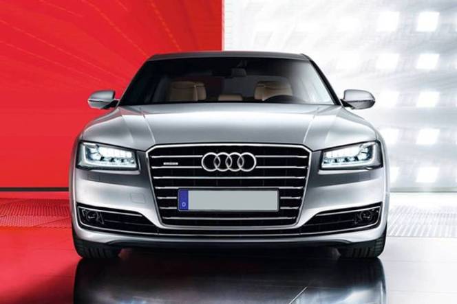 Audi A8 2014-2019 Front View Image