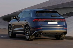 Audi SQ8 Rear Left View Image