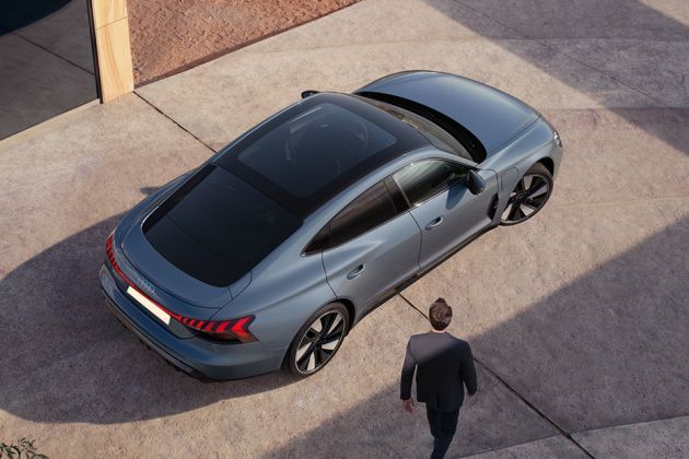 Audi e-tron GT Top View Image