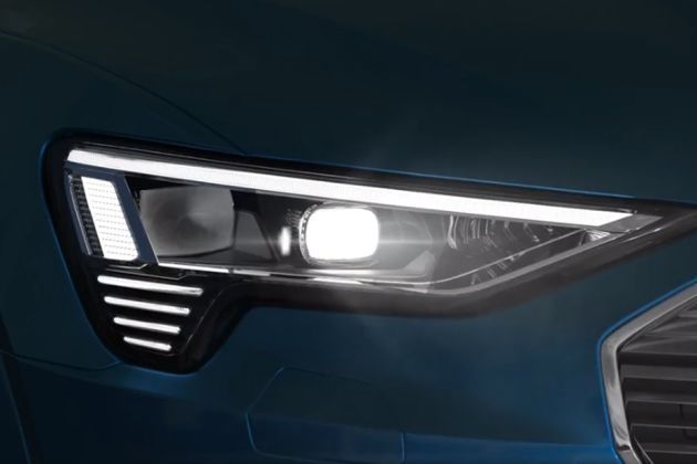 Audi e-tron Headlight Image
