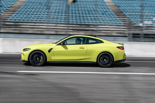 BMW M4 Competition Side View (Left)  Image