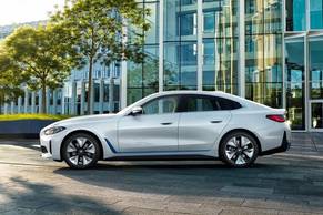 BMW i4 Side View (Left)  Image