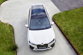 BMW iX Top View Image