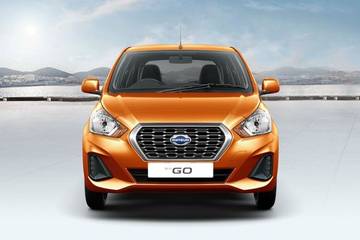 Datsun GO "
 Most of the changes made to the new Go hatchback are concentrated at the front. These include a wider grille and a new bumper that looks slightly more aggressive than the one seen on the pre-facelift version."