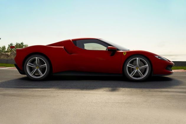 Ferrari 296 GTB Side View (Right)  Image