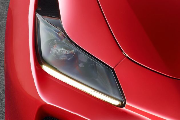 Ferrari F8 Tributo Headlight Image