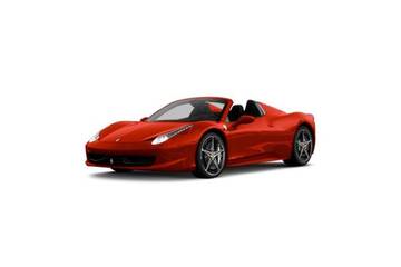 Ferrari 458 Spider Front Left Side Image