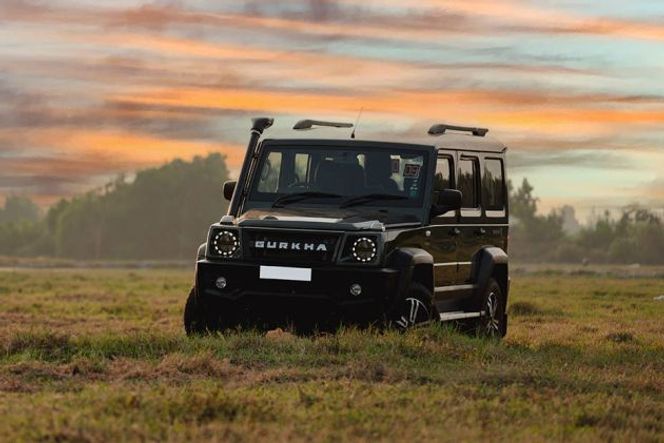 Force Gurkha 5 Door Front Left Side View