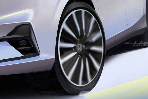 Honda Amaze Wheel Image