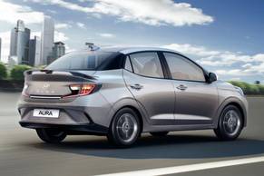 Hyundai Aura Rear Right Side Image