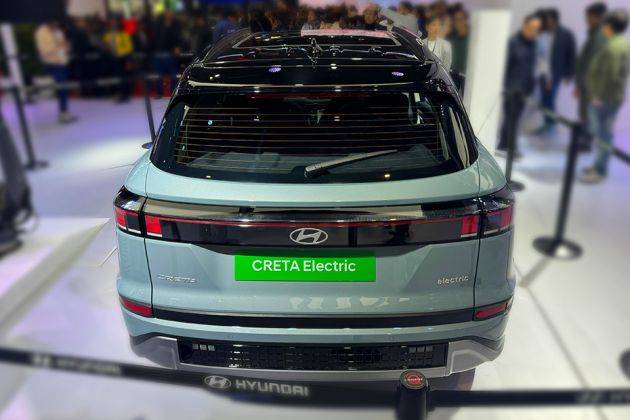 Hyundai Creta Electric Rear view Image