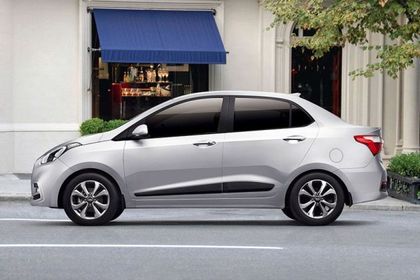 Hyundai Xcent Side View (Left)  Image
