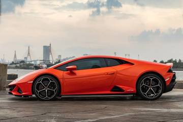 Lamborghini Huracan EVO Side View (Left)  Image