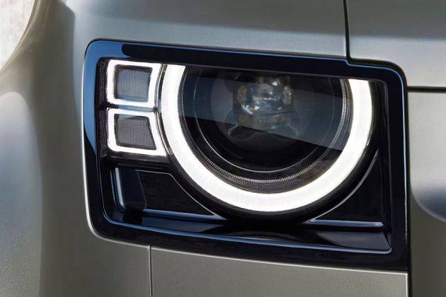 Land Rover Defender Headlight Image