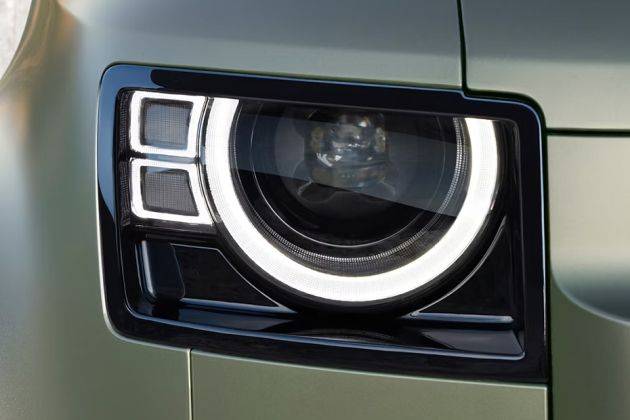 Land Rover Defender Headlight Image