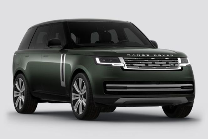 Land Rover Range Rover Electric Front Right Quarter View Land Rover Range Rover Electric Front Right Quarter View