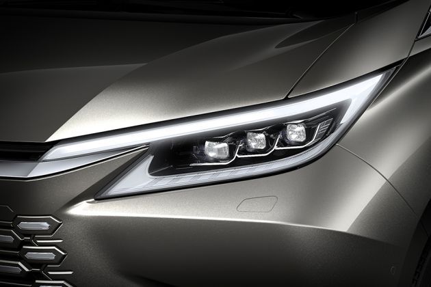 Lexus LM Headlight Image