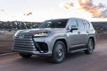 Lexus LX Front Left Side View