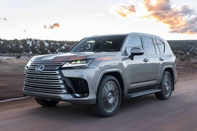 Lexus LX Front Left Side View