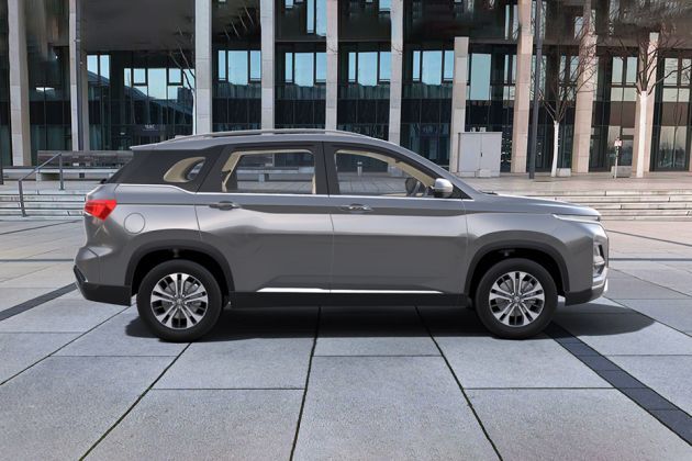 MG Hector Plus Side View (Right)  Image