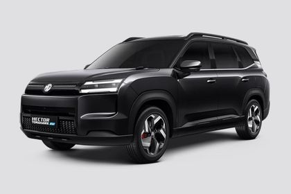 MG Hector Tomahawk EV Front Left Side Image