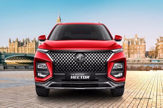 MG Hector Front View Image