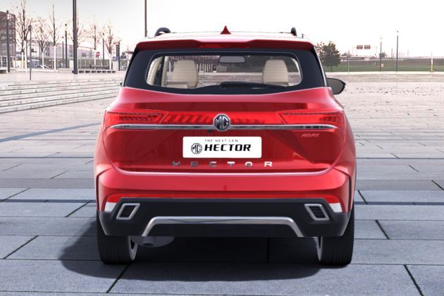 MG Hector Rear view Image