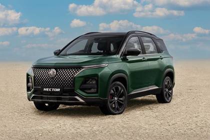 MG Hector Front Left Side Image