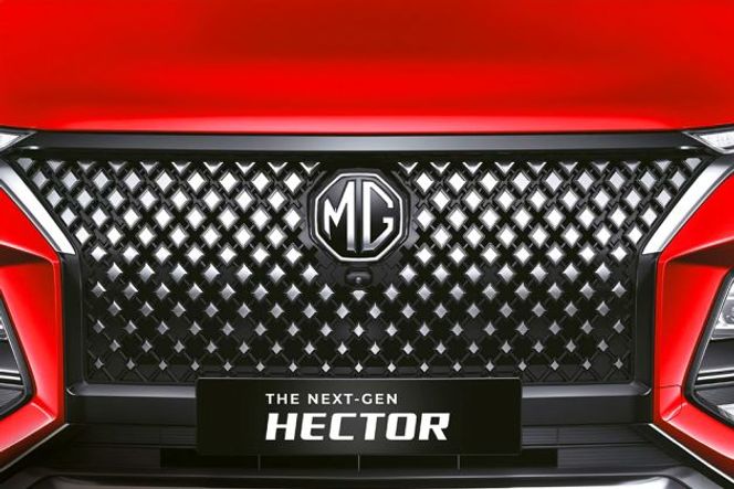 MG Hector Grille Image