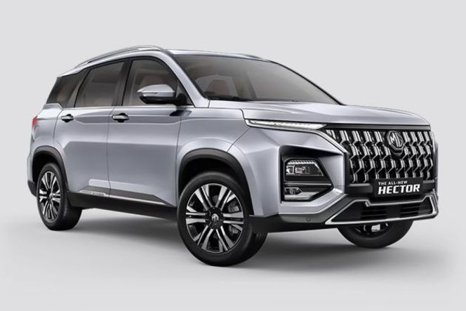 MG Hector Front Right Quarter View MG Hector Front Right Quarter View