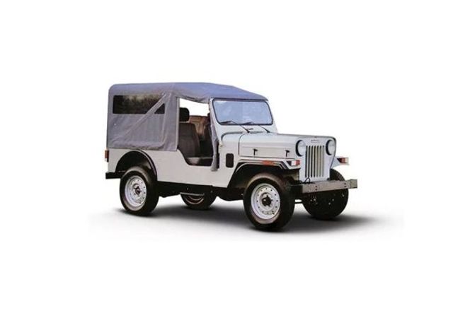 Mahindra Jeep Front Left Side Image