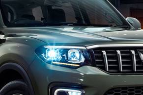 Mahindra Scorpio N Headlight Image