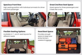 Mahindra Scorpio Rear Left View Image