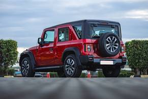 Mahindra Thar ROXX Rear Left View Image