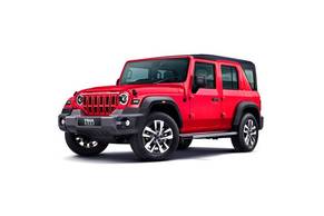 Mahindra Thar ROXX Front Left Side Image