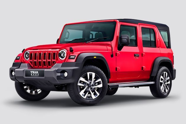 Mahindra Thar ROXX Everest White Colour Everest White Thar ROXX Price