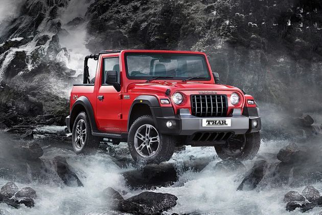 New Mahindra Thar 2022 Price, Images, Review & Colours