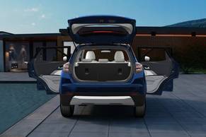 Mahindra XUV400 EV Rear View (Doors Open) Image