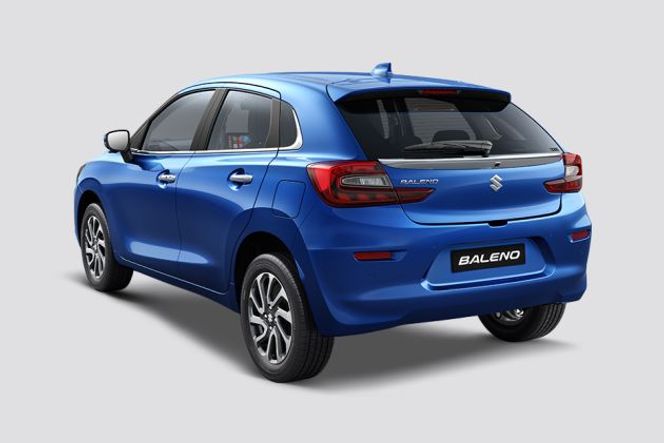 Maruti Suzuki Baleno Rear Left View Image Maruti Suzuki Baleno Rear Left View Image