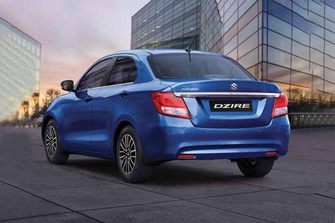 Maruti Swift Dzire 2020-2024 Rear Left View Image