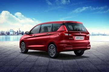 Maruti Ertiga Rear Left View Image