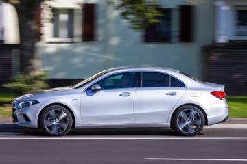 Mercedes-Benz A-Class Limousine Side View (Left)  Image