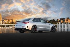 Mercedes-Benz AMG C 63 Rear Right Side Image