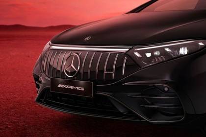 മേർസിഡസ് amg eqs grille image