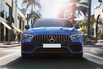 Mercedes-Benz AMG GT 4-Door Coupe 2020-2022 Front View Image