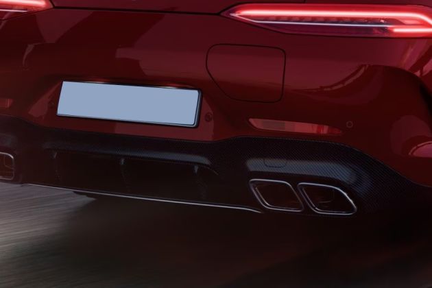Mercedes-Benz AMG GT 4 Door Coupe Exhaust Pipe Image