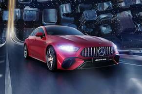 Mercedes-Benz AMG GT 4 Door Coupe Front Left Side Image