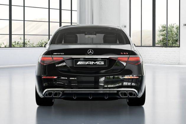 Mercedes-Benz AMG S 63 Rear view Image