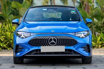 Mercedes-Benz CLA Electric Front View Image